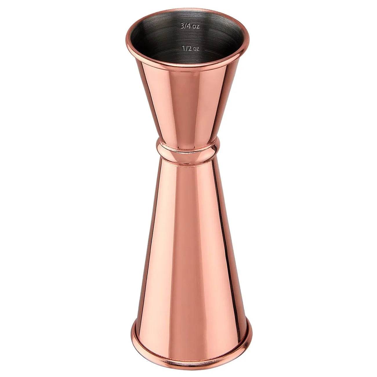Verre doseur pour cocktails 15-60 ml en acier inoxydable - La Boîte à Ustensiles