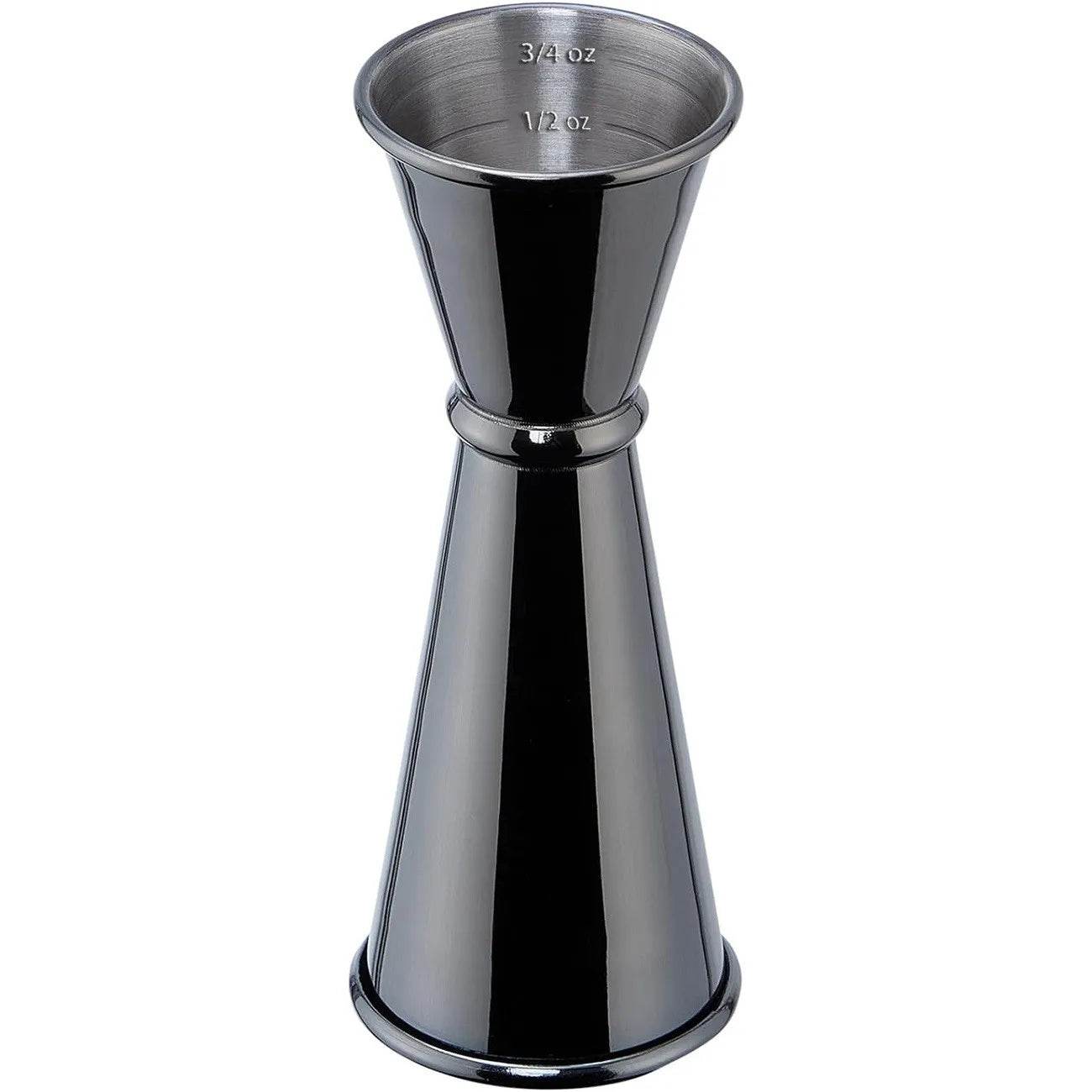 Verre doseur pour cocktails 15-60 ml en acier inoxydable - La Boîte à Ustensiles