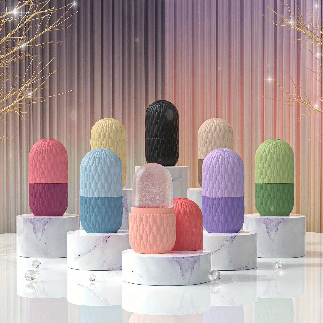 Rouleau de glace pour le visage