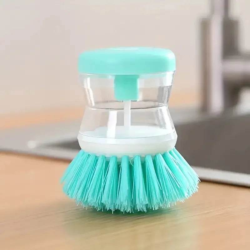Brosse à vaisselle avec distributeur de savon - La Boîte à Ustensiles