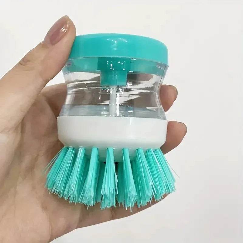 Brosse à vaisselle avec distributeur de savon - La Boîte à Ustensiles